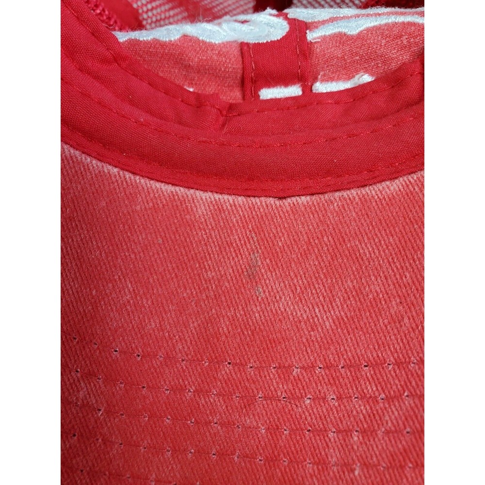 Coca-Cola Slideback Mesh Back Red Hat Drink Coke Tokyo Japan Red Adjustable Nice - Picture 8 of 11
